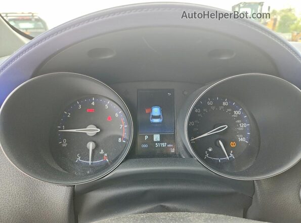 JTNKHMBX1M1115916 2021 TOYOTA C-HR Серый Вид щитка приборов