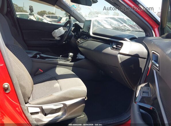 JTNKHMBX1M1120985 2021 TOYOTA C-HR Красный Вид салона спереди