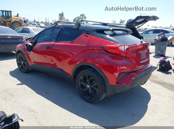 JTNKHMBX1M1120985 2021 TOYOTA C-HR Красный Задняя левая четверть