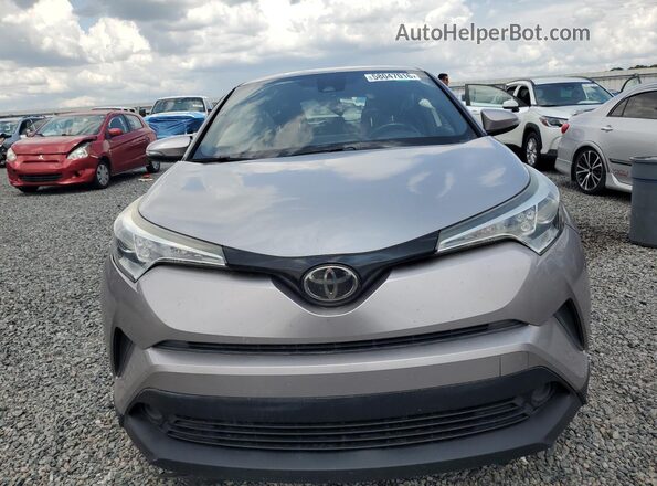 JTNKHMBX2J1001175 2018 TOYOTA C-HR Gray Դիմացի տեսք