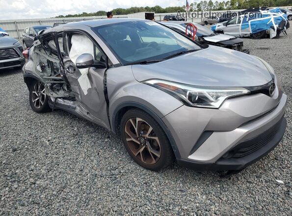 JTNKHMBX2J1001175 2018 TOYOTA C-HR Gray Առջևի աջ