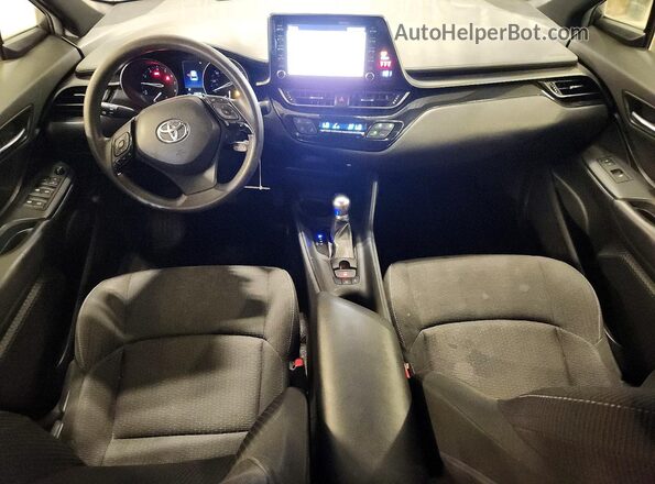 JTNKHMBX2K1019063 2019 TOYOTA C-HR Gray Widok deski rozdzielczej