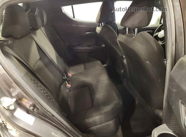 JTNKHMBX2K1019063 2019 TOYOTA C-HR Gray Widok wnętrza z tyłu