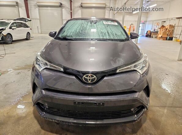 JTNKHMBX2K1019063 2019 TOYOTA C-HR Gray Widok z przodu