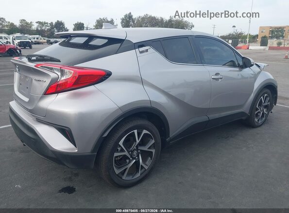 JTNKHMBX2K1024392 2019 TOYOTA C-HR Silver Tył prawy
