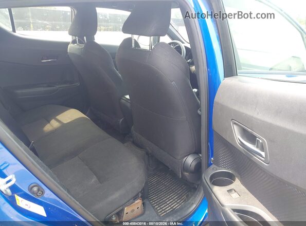 JTNKHMBX2K1024781 2019 TOYOTA C-HR Blue Vista de la etiqueta del VIN
