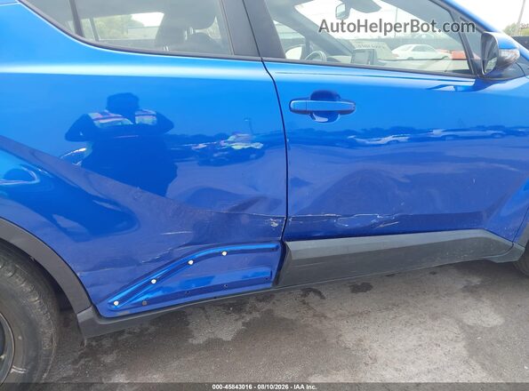 JTNKHMBX2K1024781 2019 TOYOTA C-HR Blue Vista frontal