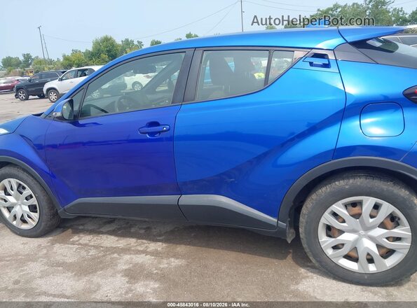 JTNKHMBX2K1024781 2019 TOYOTA C-HR Blue Vista interior de 360 grados