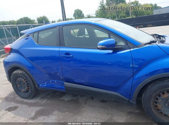 JTNKHMBX2K1024781 2019 TOYOTA C-HR Blue Vista interior trasera
