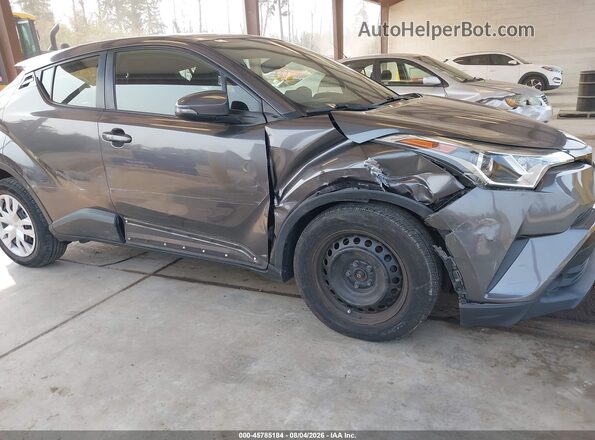 JTNKHMBX2K1027230 2019 TOYOTA C-HR Gray Front view