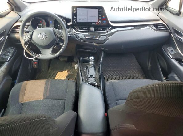 JTNKHMBX2K1039149 2019 TOYOTA C-HR White Dashboard view