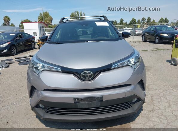 JTNKHMBX2K1044321 2019 TOYOTA C-HR Silver უკანა სალონის ხედი