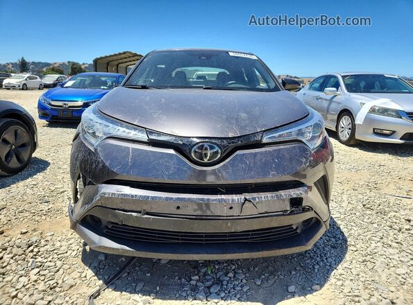 JTNKHMBX2K1053911 2019 TOYOTA C-HR Gray წინა ხედი