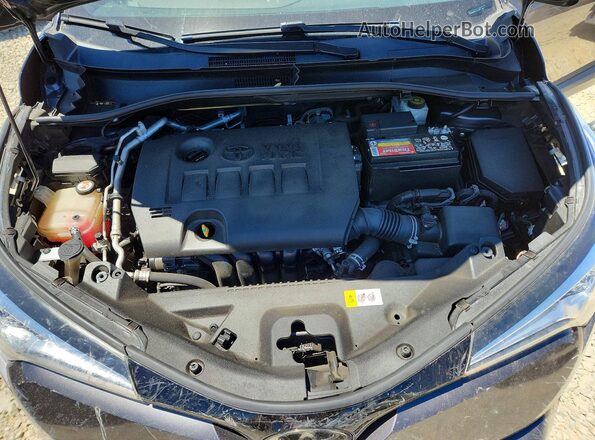 JTNKHMBX2K1053911 2019 TOYOTA C-HR Gray ძრავის განყოფილების ხედი