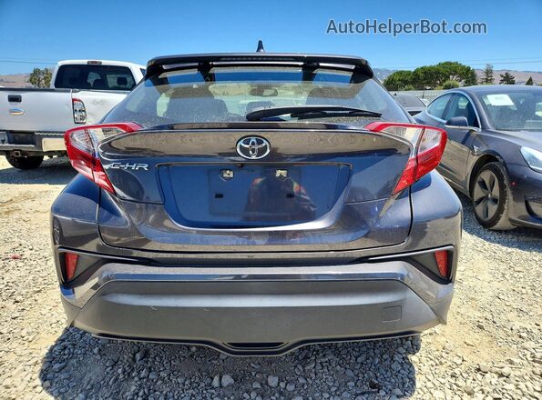 JTNKHMBX2K1053911 2019 TOYOTA C-HR Gray უკანა ხედი