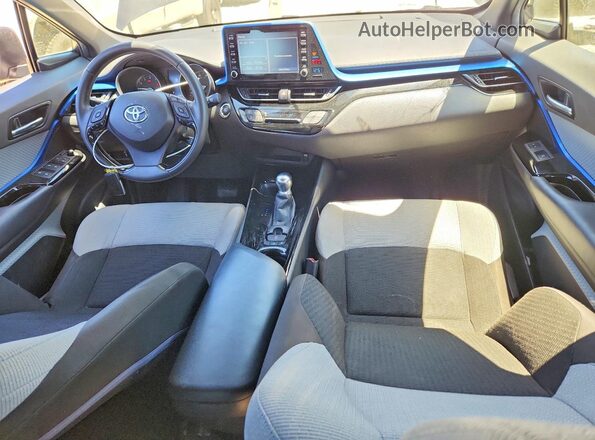 JTNKHMBX2K1053911 2019 TOYOTA C-HR Gray წინა პანელის ხედი