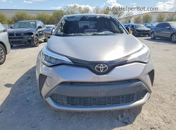 JTNKHMBX2L1075828 2020 TOYOTA C-HR Silver Вид спереду