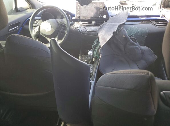 JTNKHMBX2L1075828 2020 TOYOTA C-HR Silver Вид панелі приладів