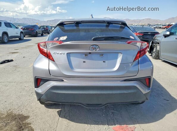 JTNKHMBX2L1075828 2020 TOYOTA C-HR Silver Вид ззаду