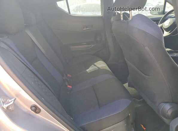 JTNKHMBX2L1075828 2020 TOYOTA C-HR Silver Вид задніх сидінь