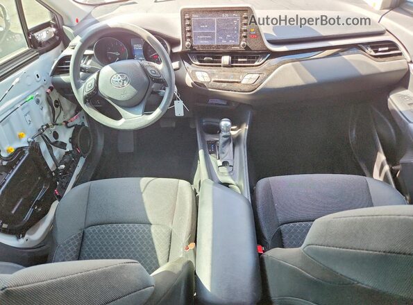 JTNKHMBX2M1122146 2021 TOYOTA C-HR White Dashboard view