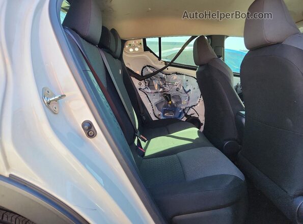 JTNKHMBX2M1122146 2021 TOYOTA C-HR White Rear seats view