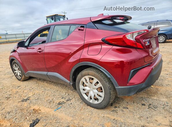 JTNKHMBX3K1047048 2019 TOYOTA C-HR Burgundy Rear left