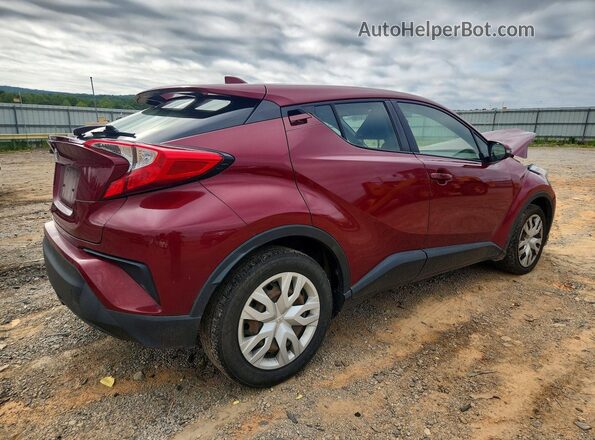 JTNKHMBX3K1047048 2019 TOYOTA C-HR Burgundy Rear right
