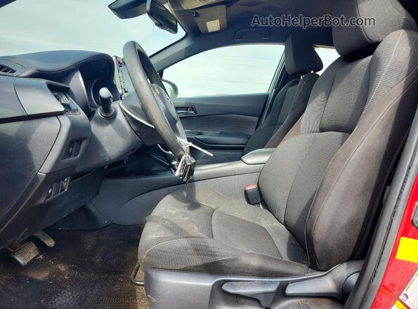 JTNKHMBX3K1047048 2019 TOYOTA C-HR Burgundy Front interior view