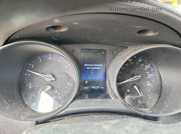 JTNKHMBX3K1047048 2019 TOYOTA C-HR Burgundy Instrument cluster view