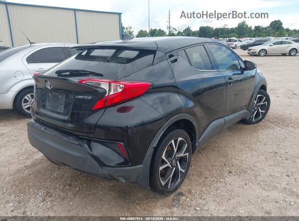 JTNKHMBX3K1053576 2019 TOYOTA C-HR Черный Задняя правая четверть