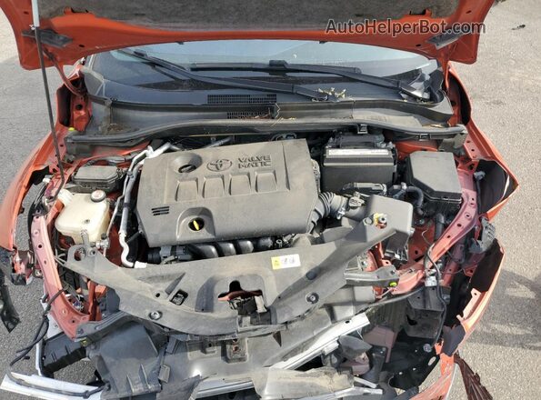JTNKHMBX3L1071089 2020 TOYOTA C-HR Orange ძრავის განყოფილების ხედი