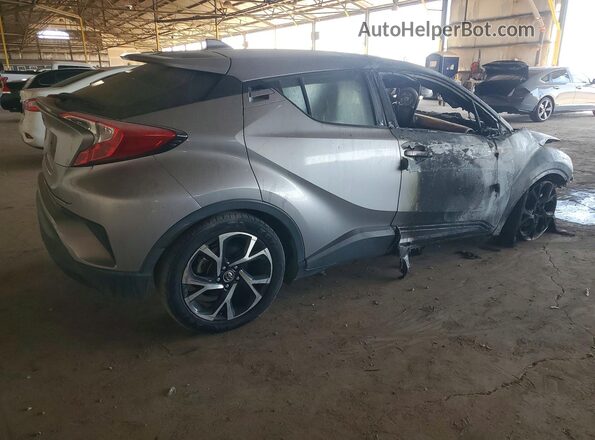 JTNKHMBX4K1040643 2019 TOYOTA C-HR Gray Trasero derecho