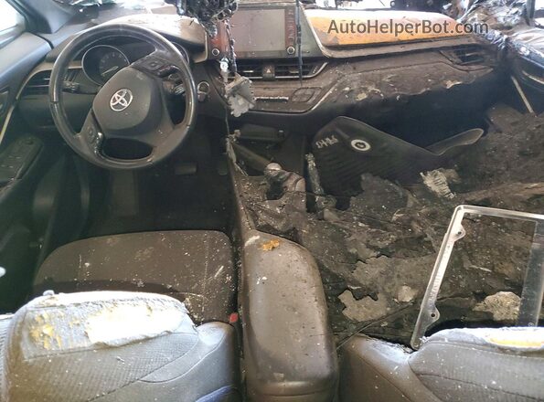 JTNKHMBX4K1040643 2019 TOYOTA C-HR Gray Vista del salpicadero