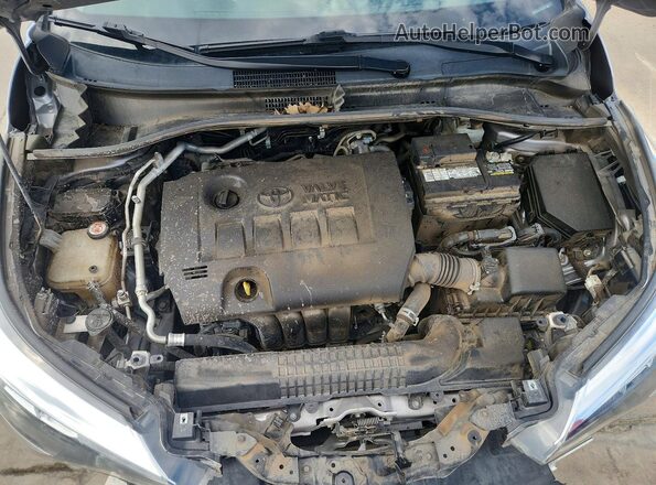 JTNKHMBX4L1082151 2020 TOYOTA C-HR Silver ძრავის განყოფილების ხედი