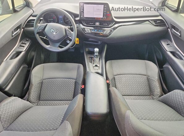 JTNKHMBX4L1082151 2020 TOYOTA C-HR Silver წინა პანელის ხედი