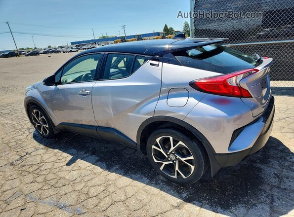 JTNKHMBX4L1092856 2020 TOYOTA C-HR Silver Tył lewy