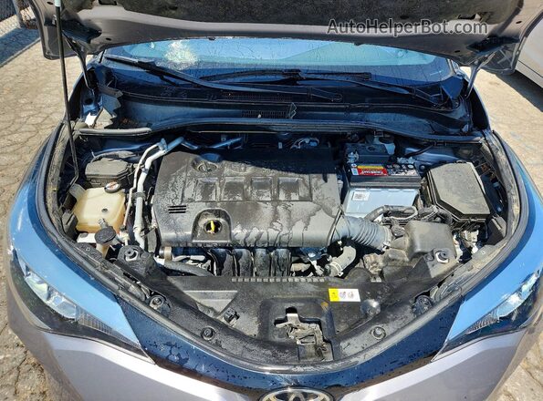 JTNKHMBX4L1092856 2020 TOYOTA C-HR Silver Widok komory silnika