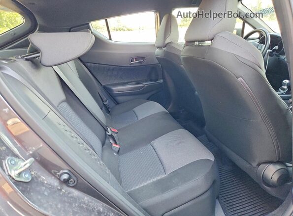 JTNKHMBX4M1098142 2021 TOYOTA C-HR Gray Rear interior view