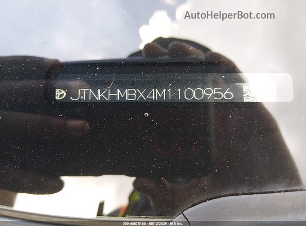 JTNKHMBX4M1100956 2021 TOYOTA C-HR Белый Вид подкапотного пространства