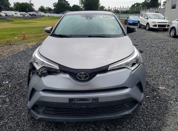 JTNKHMBX5K1034561 2019 TOYOTA C-HR Silver Widok z przodu