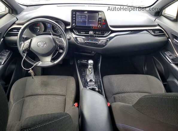 JTNKHMBX5K1034561 2019 TOYOTA C-HR Silver Widok zestawu wskaźników