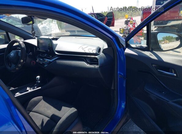 JTNKHMBX5K1036441 2019 TOYOTA C-HR Blue წინა სალონის ხედი