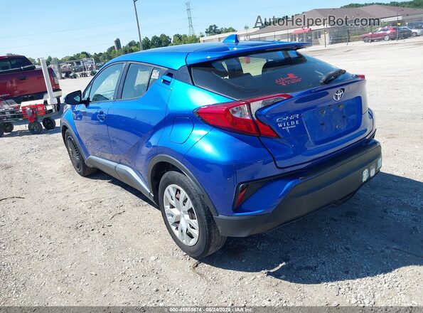 JTNKHMBX5K1036441 2019 TOYOTA C-HR Blue უკანა მარცხენა