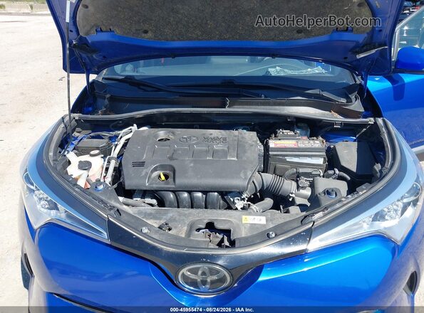 JTNKHMBX5K1036441 2019 TOYOTA C-HR Blue უკანა ხედი