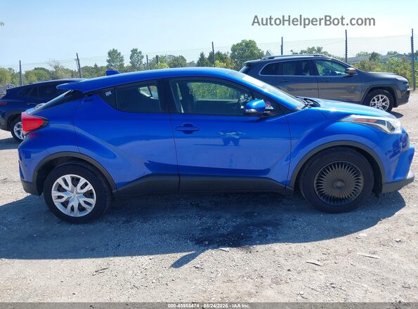 JTNKHMBX5K1036441 2019 TOYOTA C-HR Blue უკანა სალონის ხედი