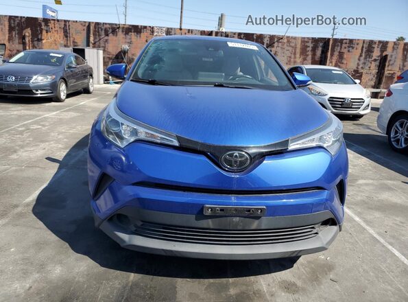 JTNKHMBX5K1044622 2019 TOYOTA C-HR Blue წინა ხედი