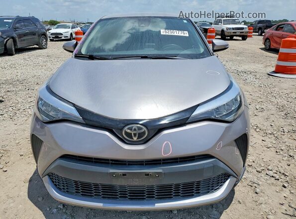 JTNKHMBX5L1077444 2020 TOYOTA C-HR Silver Widok z przodu