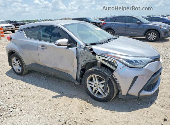 JTNKHMBX5L1077444 2020 TOYOTA C-HR Silver Przód prawy