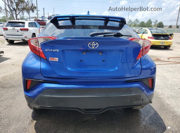 JTNKHMBX6J1008761 2018 TOYOTA C-HR Blue Widok z tyłu
